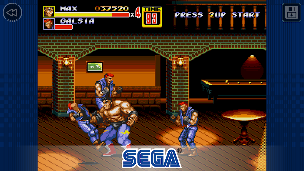Streets of Rage 2 Classic képernyőkép 2