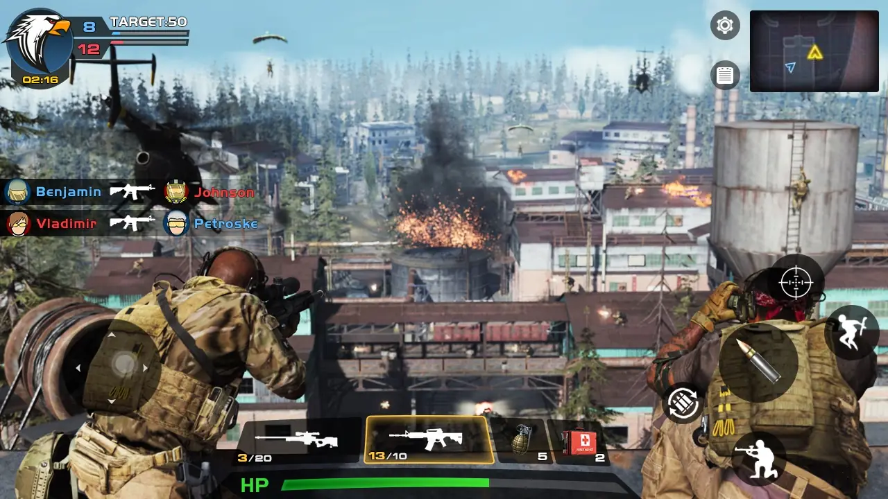 ภาพหน้าจอ Critical Action:Gun Strike Ops 3