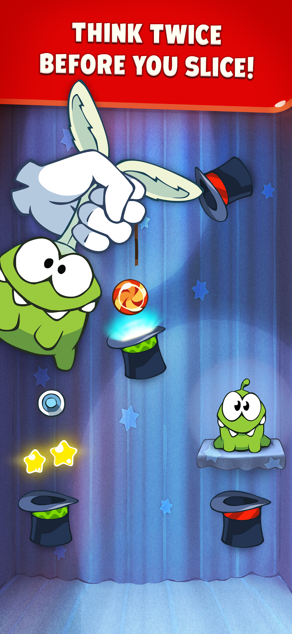 Snímek obrazovky Cut the Rope 2