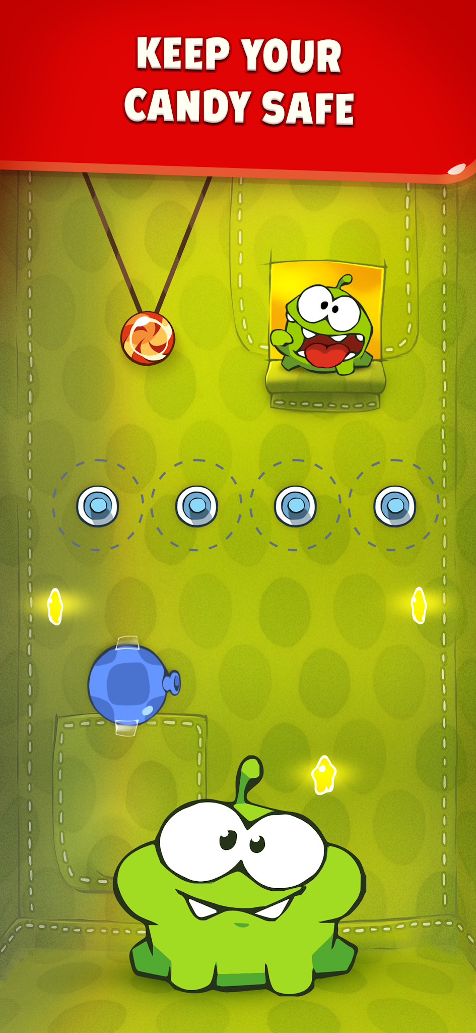 Snímek obrazovky Cut the Rope 3