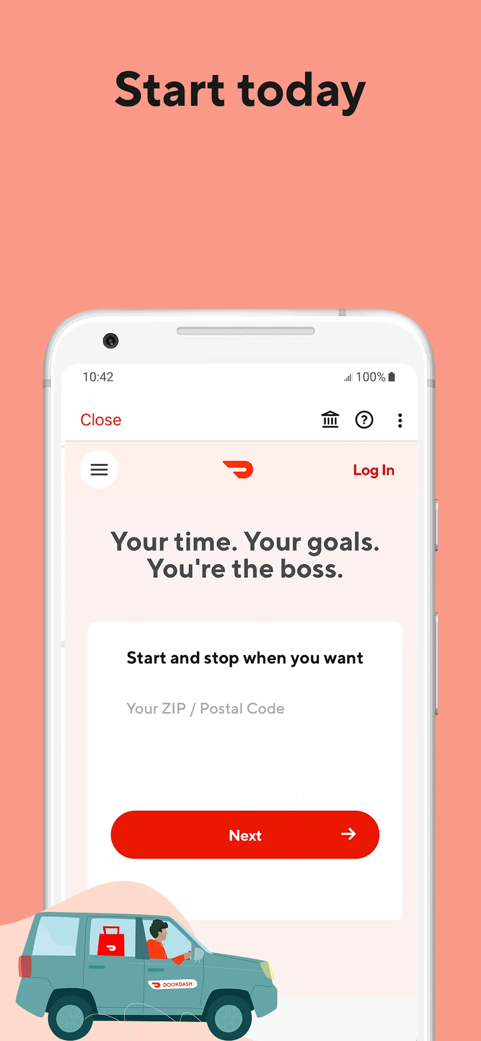 Captura de pantalla DoorDash 3