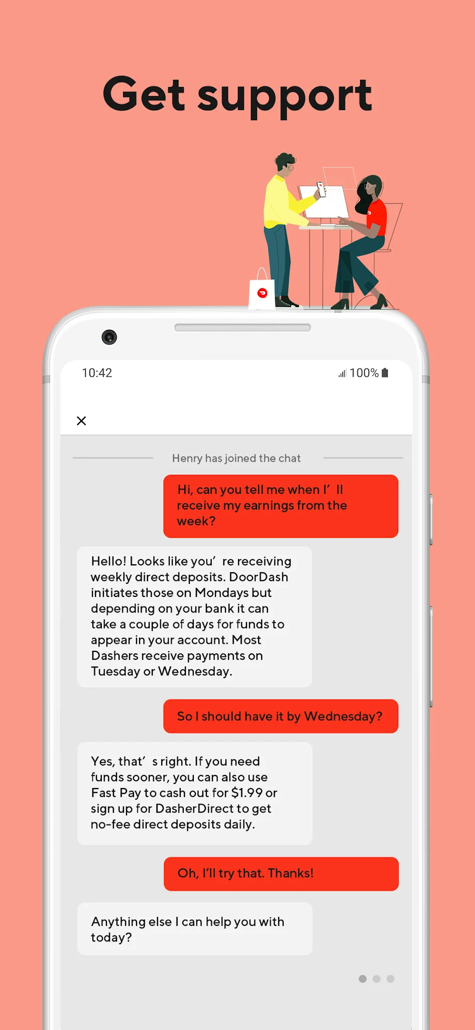 Captura de pantalla DoorDash 7