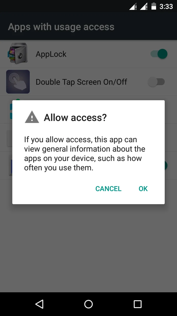 Скриншот Double Tap Screen On/Off 4