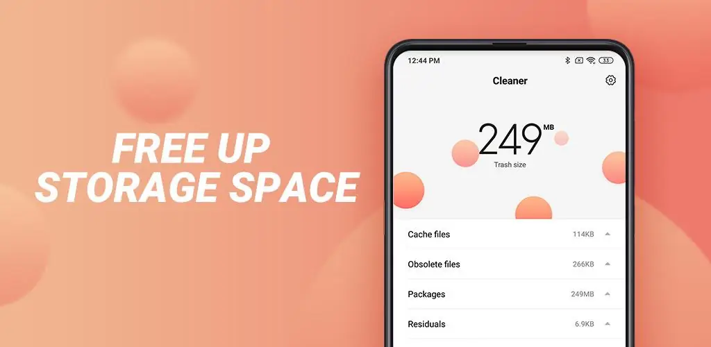 Cleaner додаток обкладинка для Android