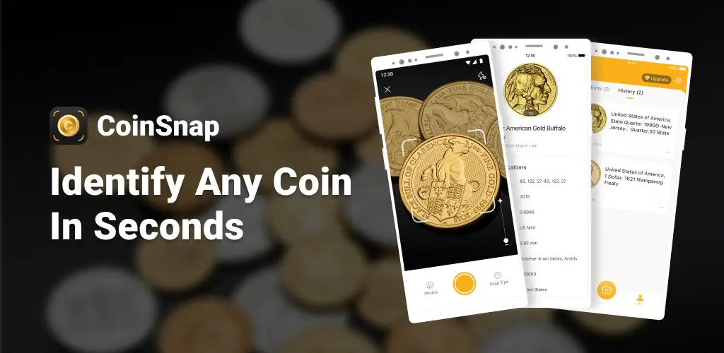 CoinSnap - Coin Identifier aplicația copertă pentru Android