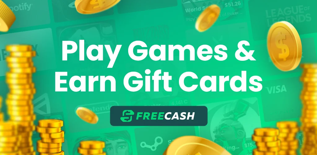 Freecash: Earn Money & Rewards aplicativo arte da capa para Android