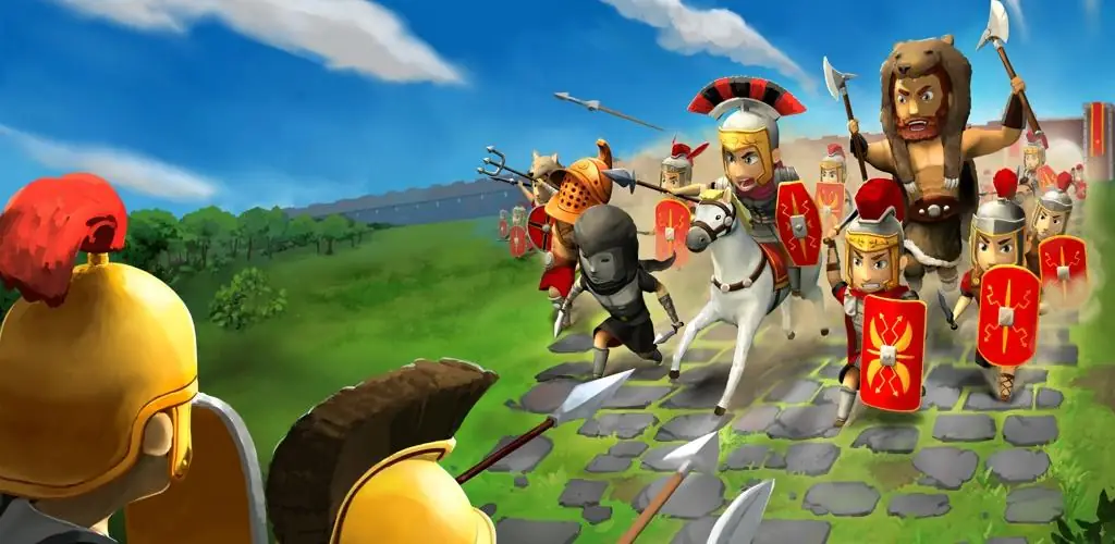 Grow Empire: Rome لعبة غلاف فني للأندرويد