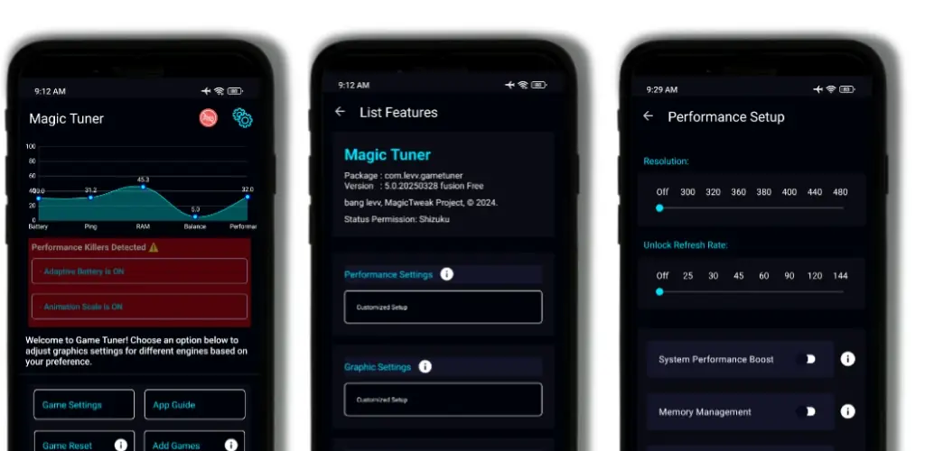 Magic Tuner app cover art for Android