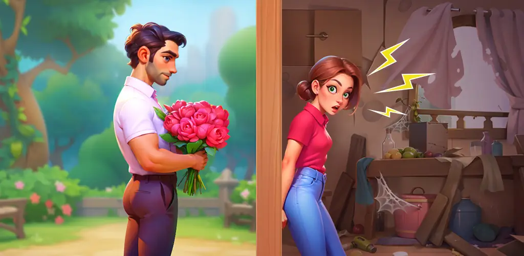 Merge Hotel Empire: Design game cover art for Android