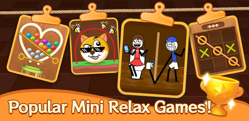 android için Mini Fun Puzzle Relax Games oyun kapak resmi