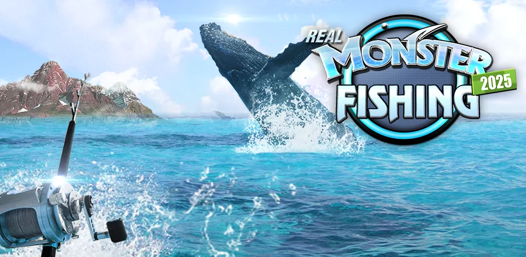 Monster Fishing 2025 Spiel Titelbild für Android
