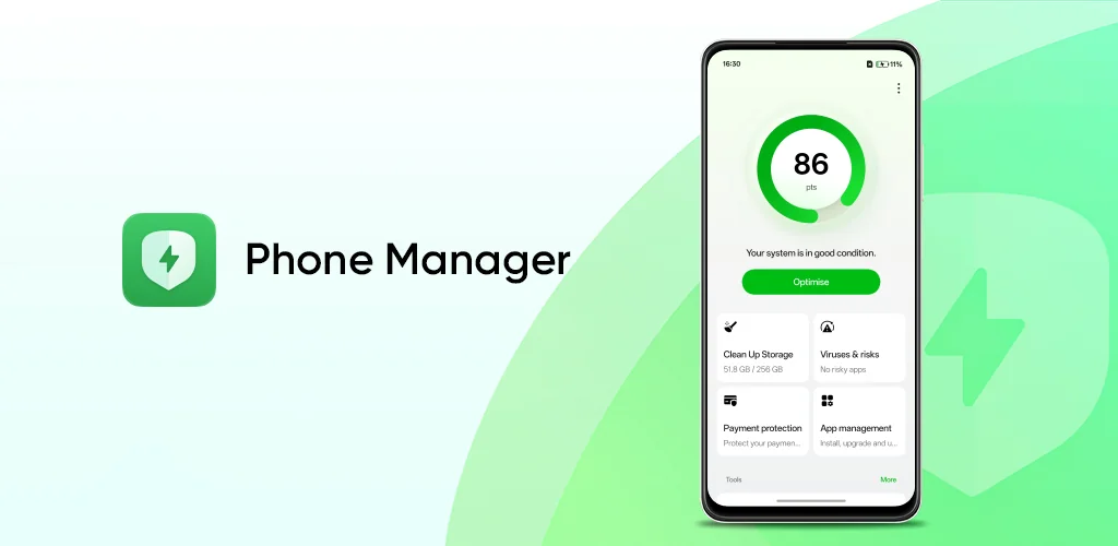 android için Phone Manager uygulama kapak resmi