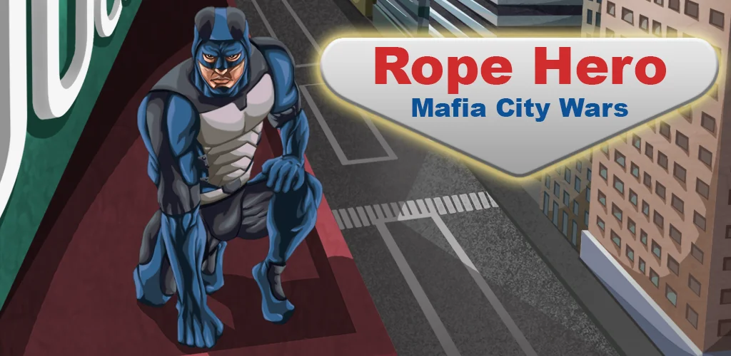 Rope Hero: Mafia City Wars игра обложка для Android