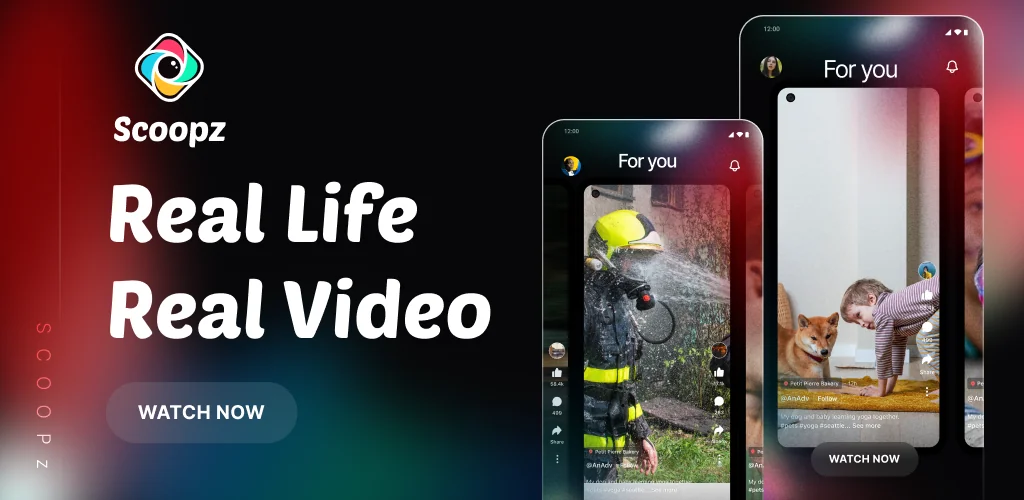 Scoopz: Real Life, Real Videos kb borítókép Androidhoz