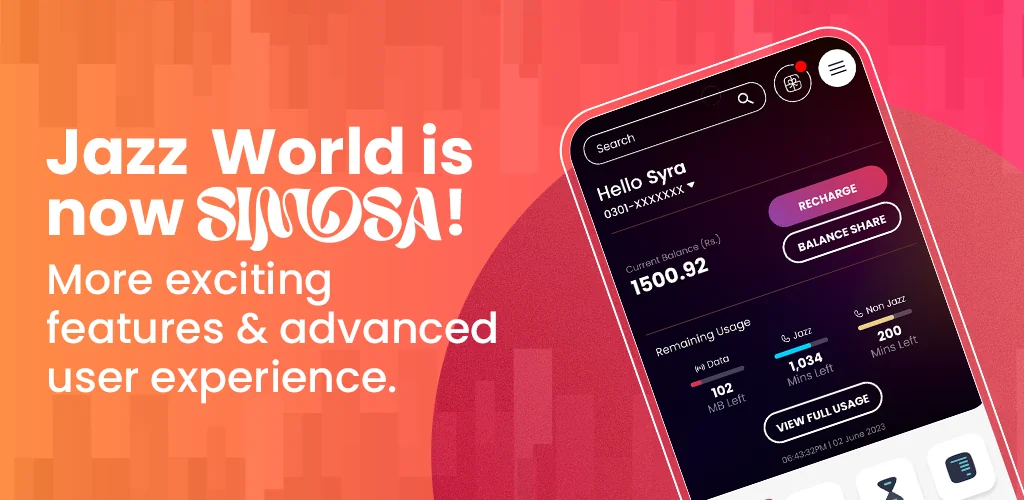 SIMOSA - Jazz World aplicația copertă pentru Android
