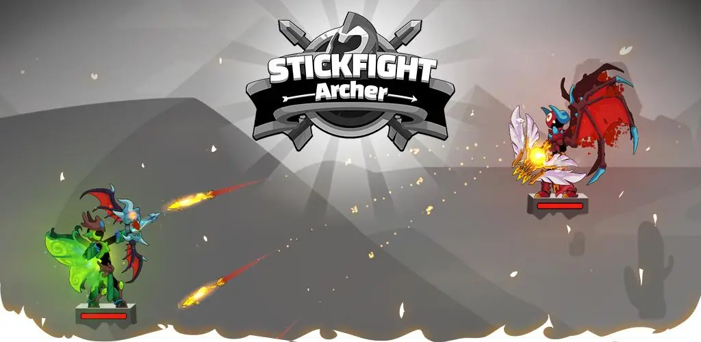 Stickfight Archer игра обложка для Android