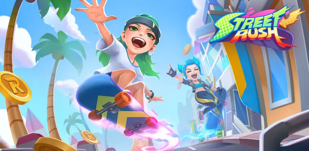 Street Rush - Running Game игра обложка для Android