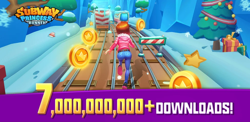 Subway Princess Runner hra obálka pro Android