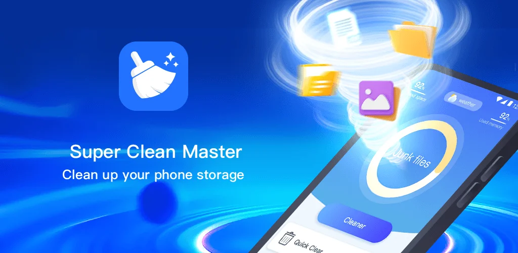 Super Clean приложение обложка для Android