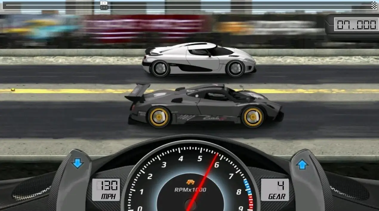 Capture d'écran Drag Racing 2