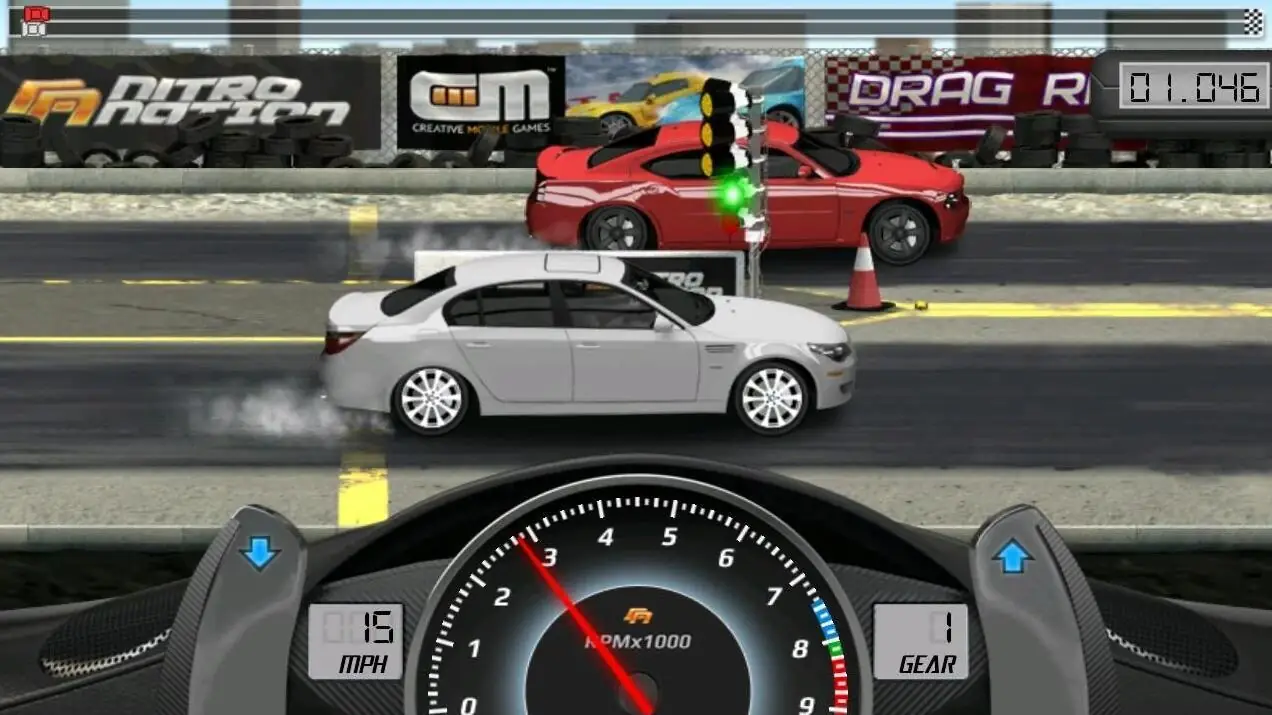 Capture d'écran Drag Racing 7