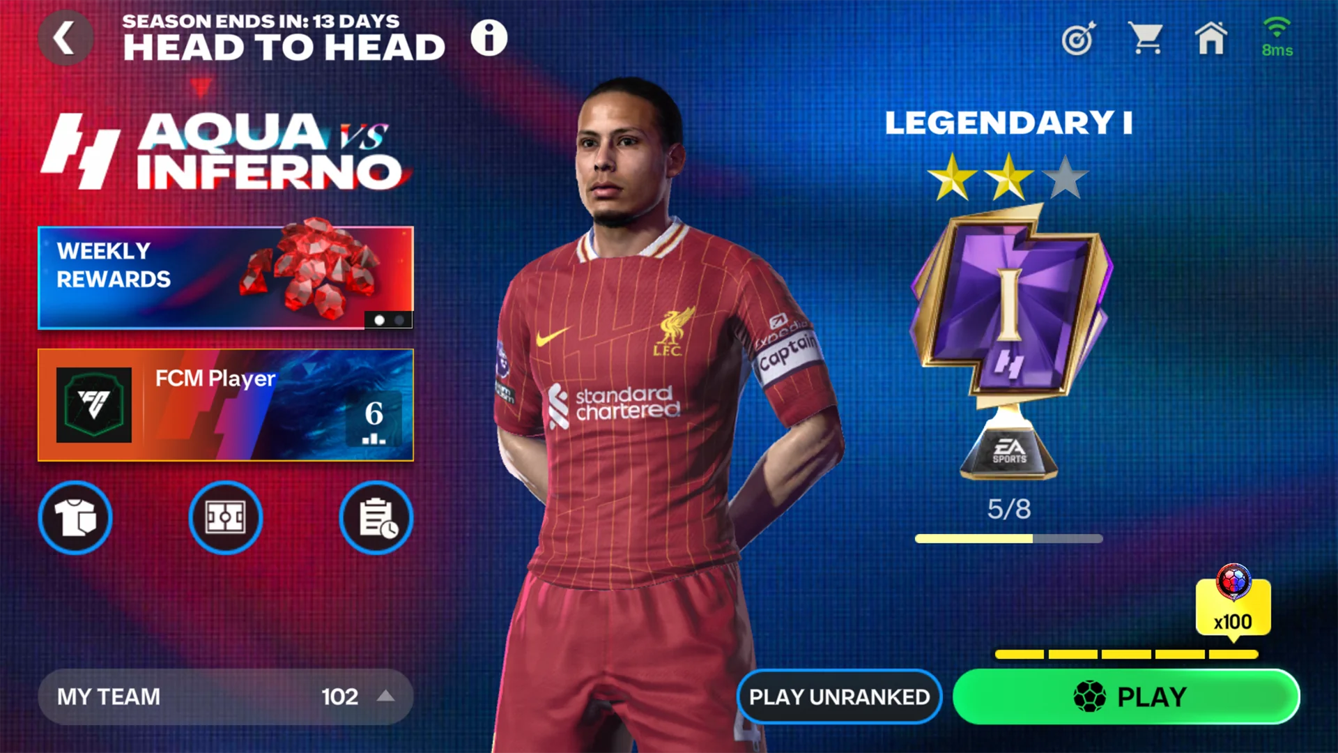 Captura de pantalla EA SPORTS FC™ Mobile BETA 1