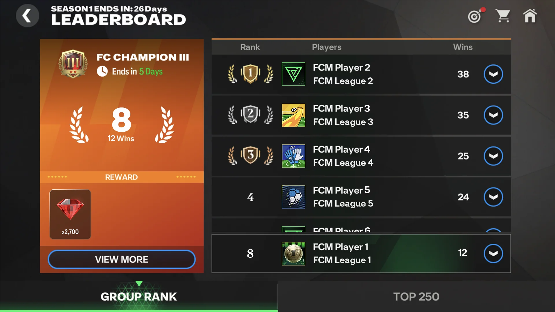 Captura de pantalla EA SPORTS FC™ Mobile BETA 2
