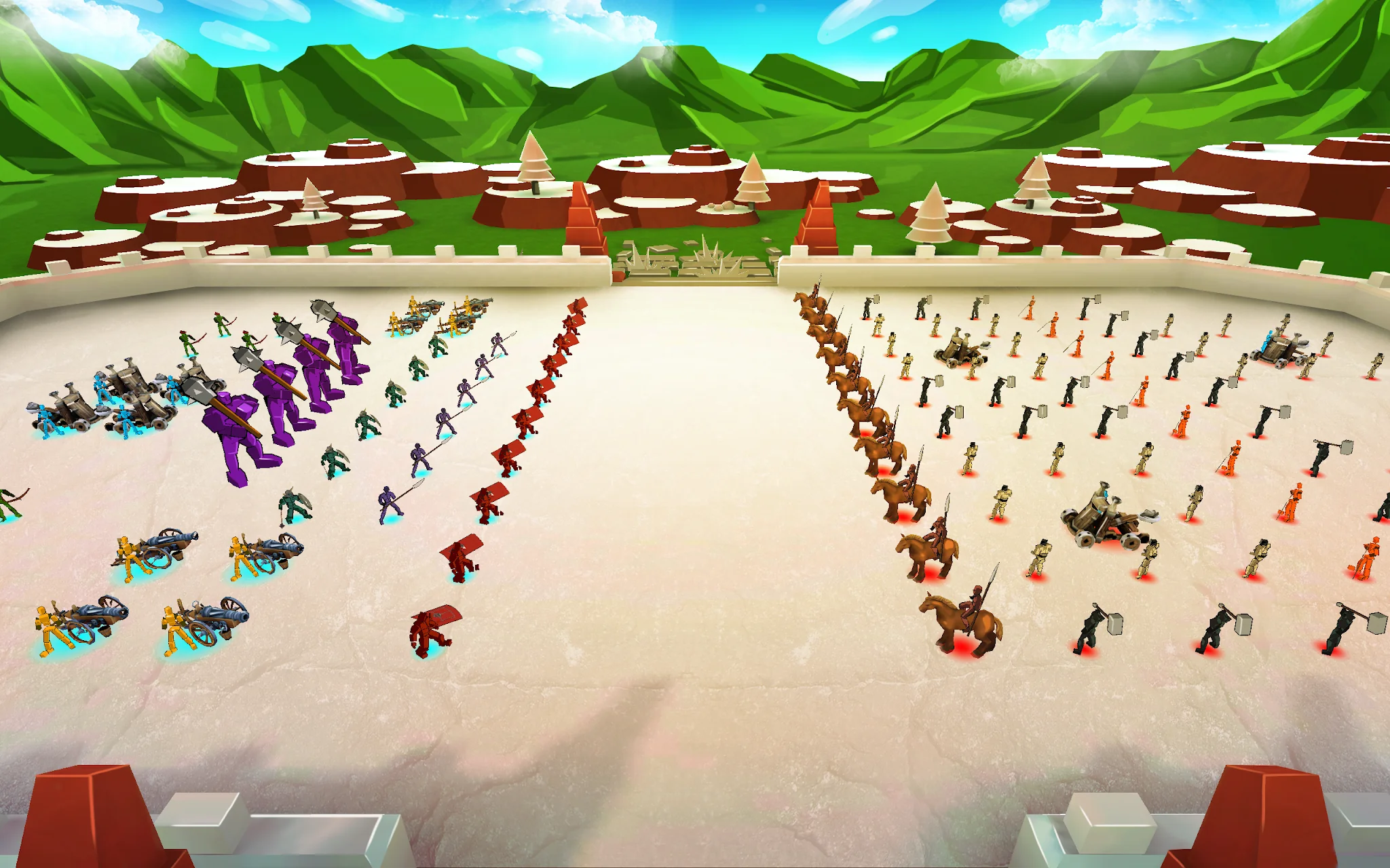 Captura de pantalla Epic Battle Simulator 1