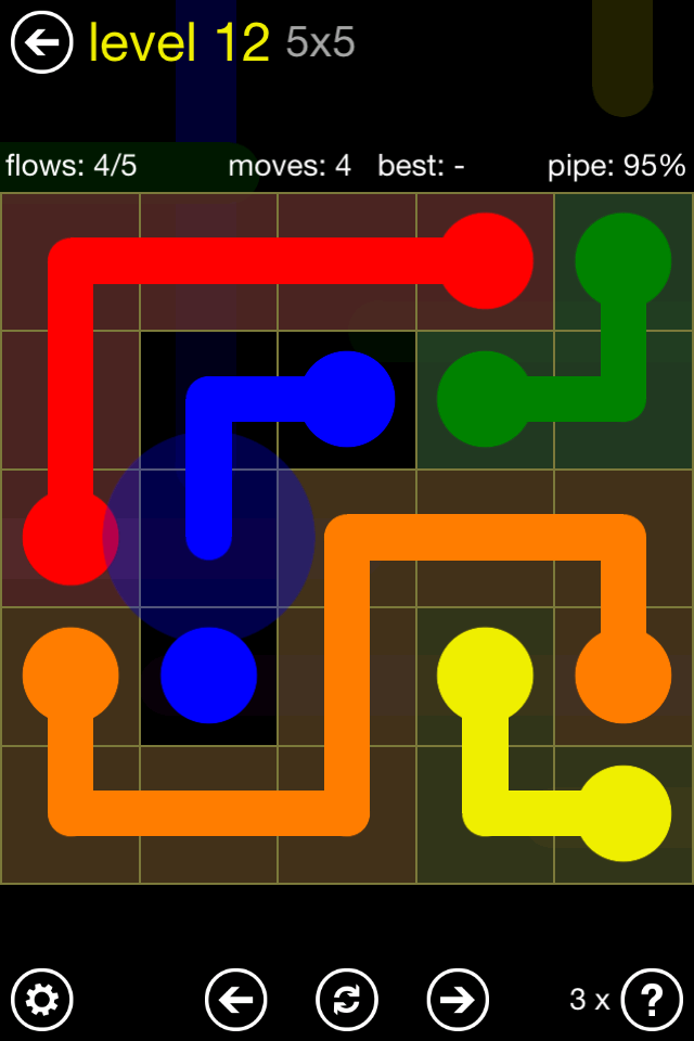Скриншот Flow Free 1