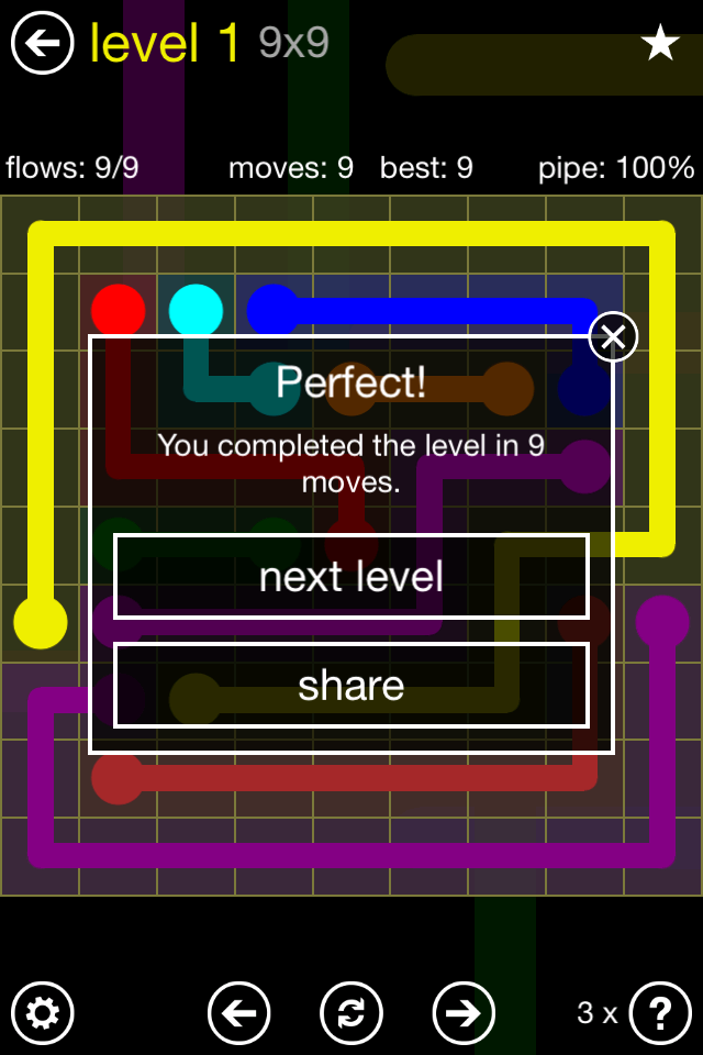 Скриншот Flow Free 3
