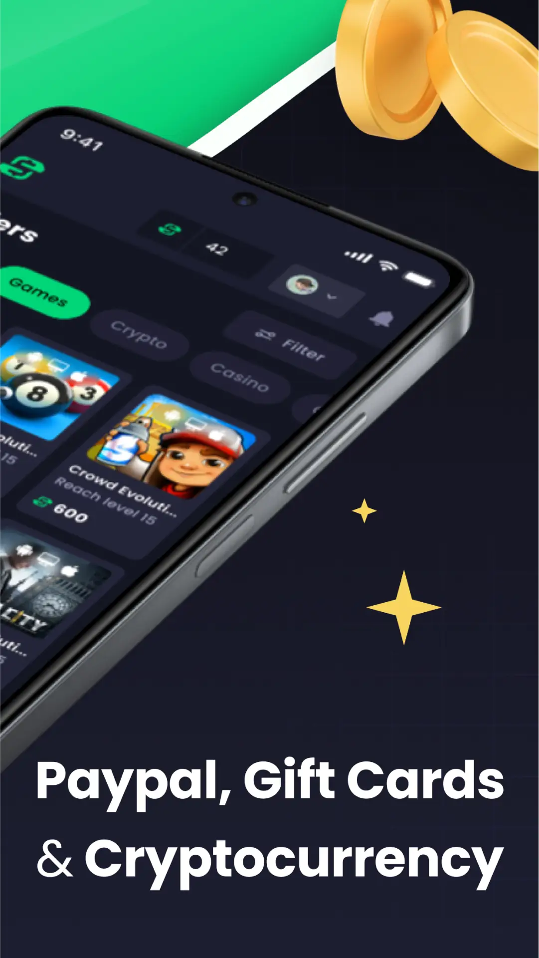 Captura de tela Freecash: Earn Money & Rewards 2