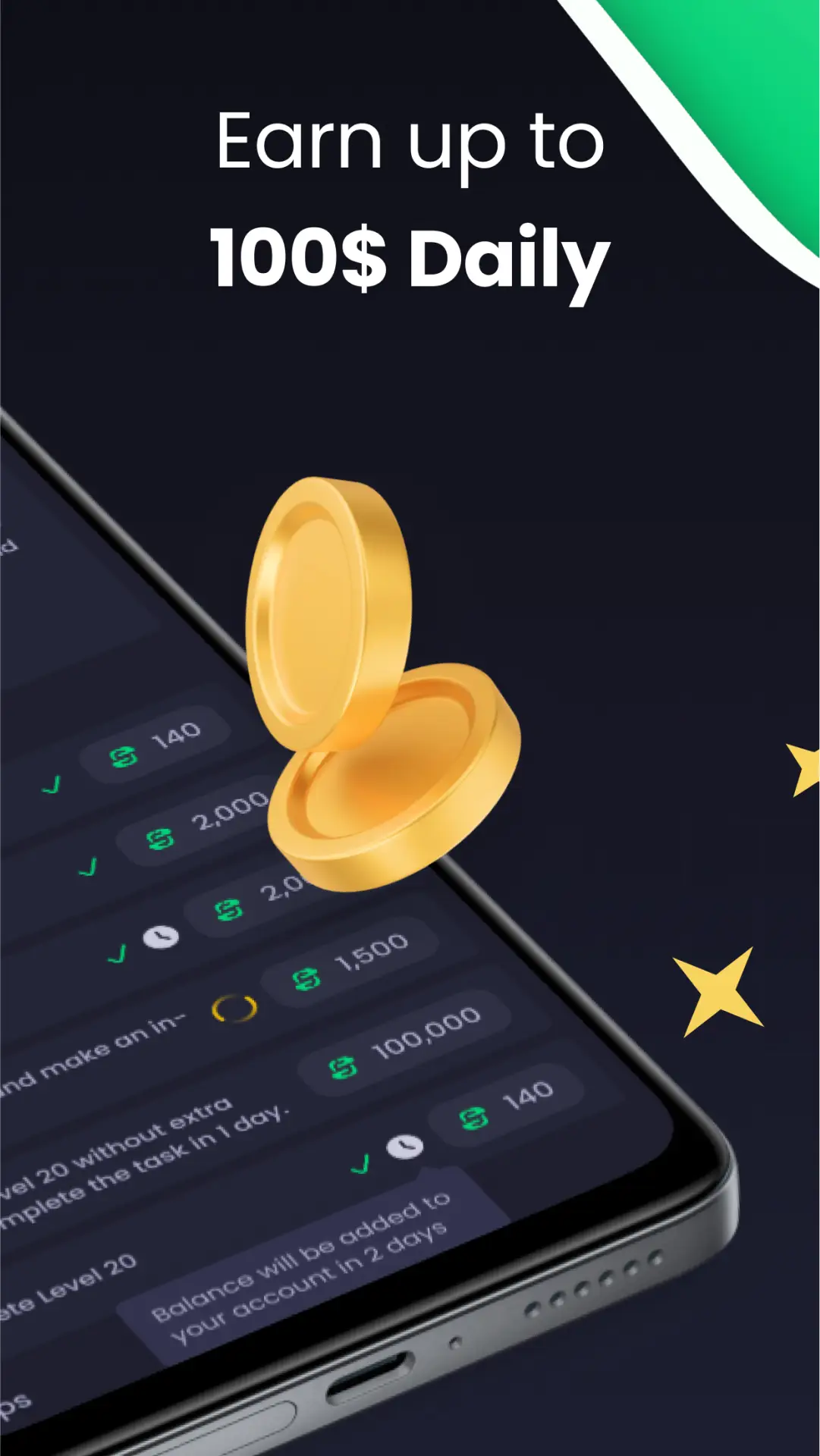 Captura de tela Freecash: Earn Money & Rewards 5