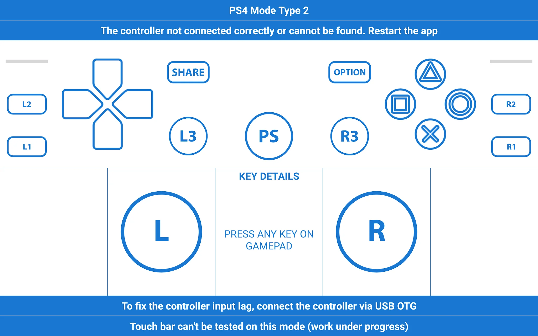 Screenshot Gamepad Tester 8