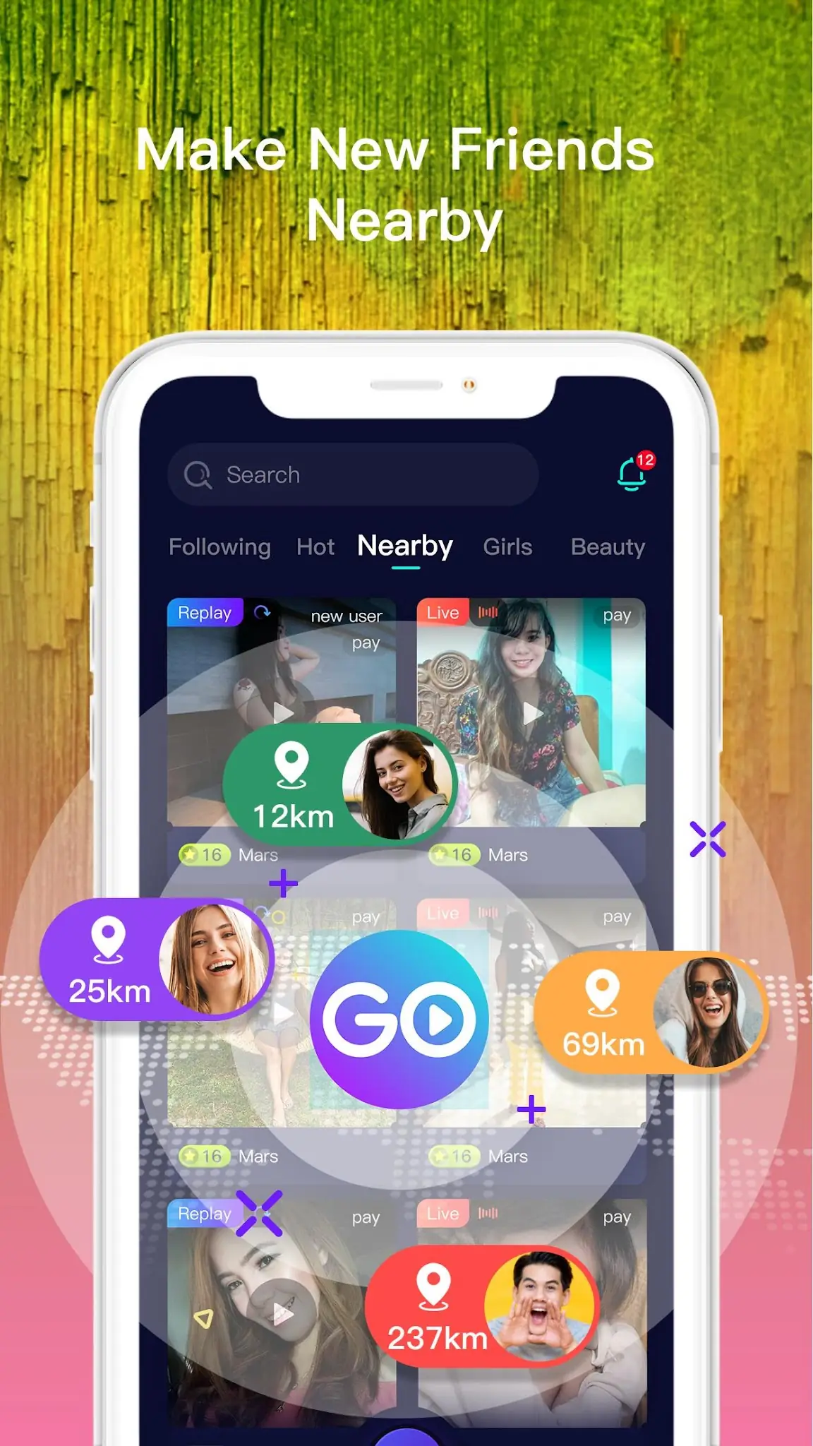 Снимка на екрана GOGO LIVE 6