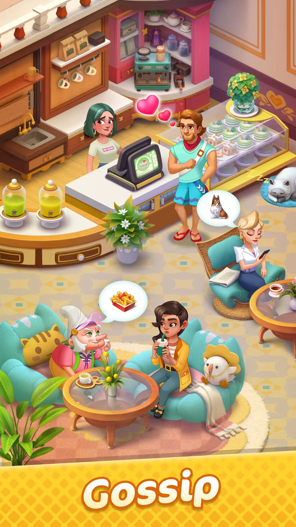 لقطة شاشة Gossip Harbor %د