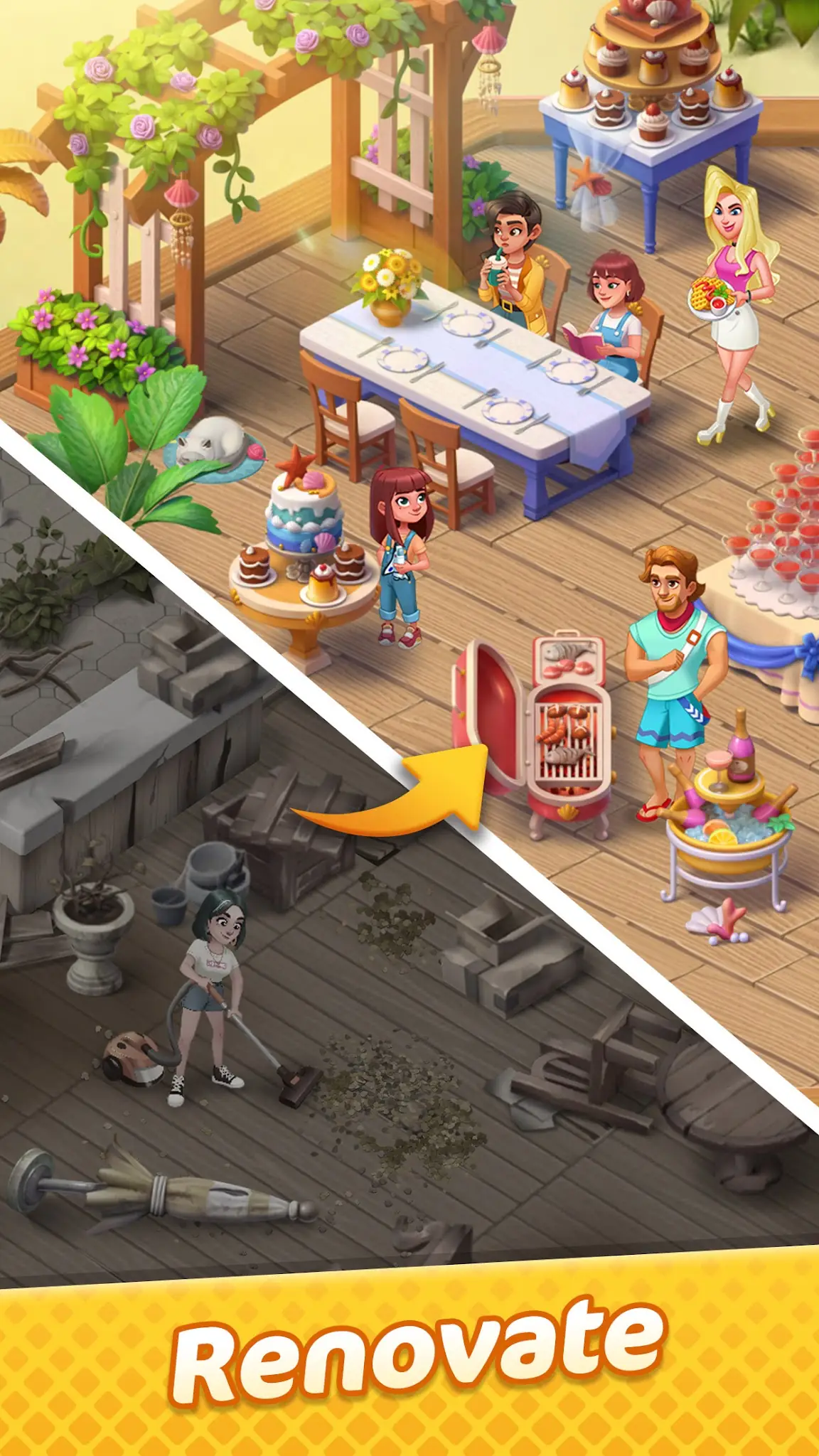 لقطة شاشة Gossip Harbor %د