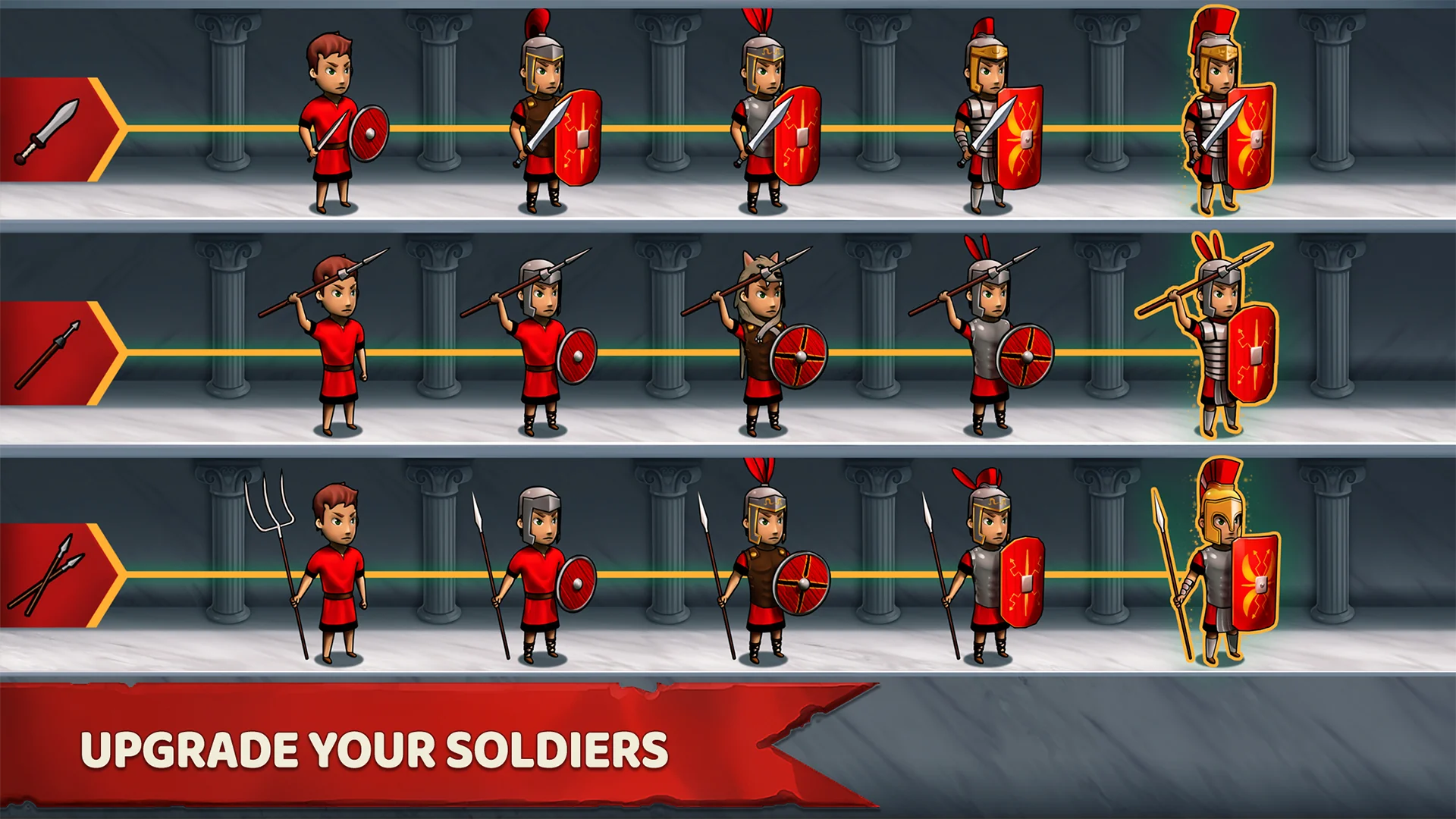 لقطة شاشة Grow Empire: Rome %د