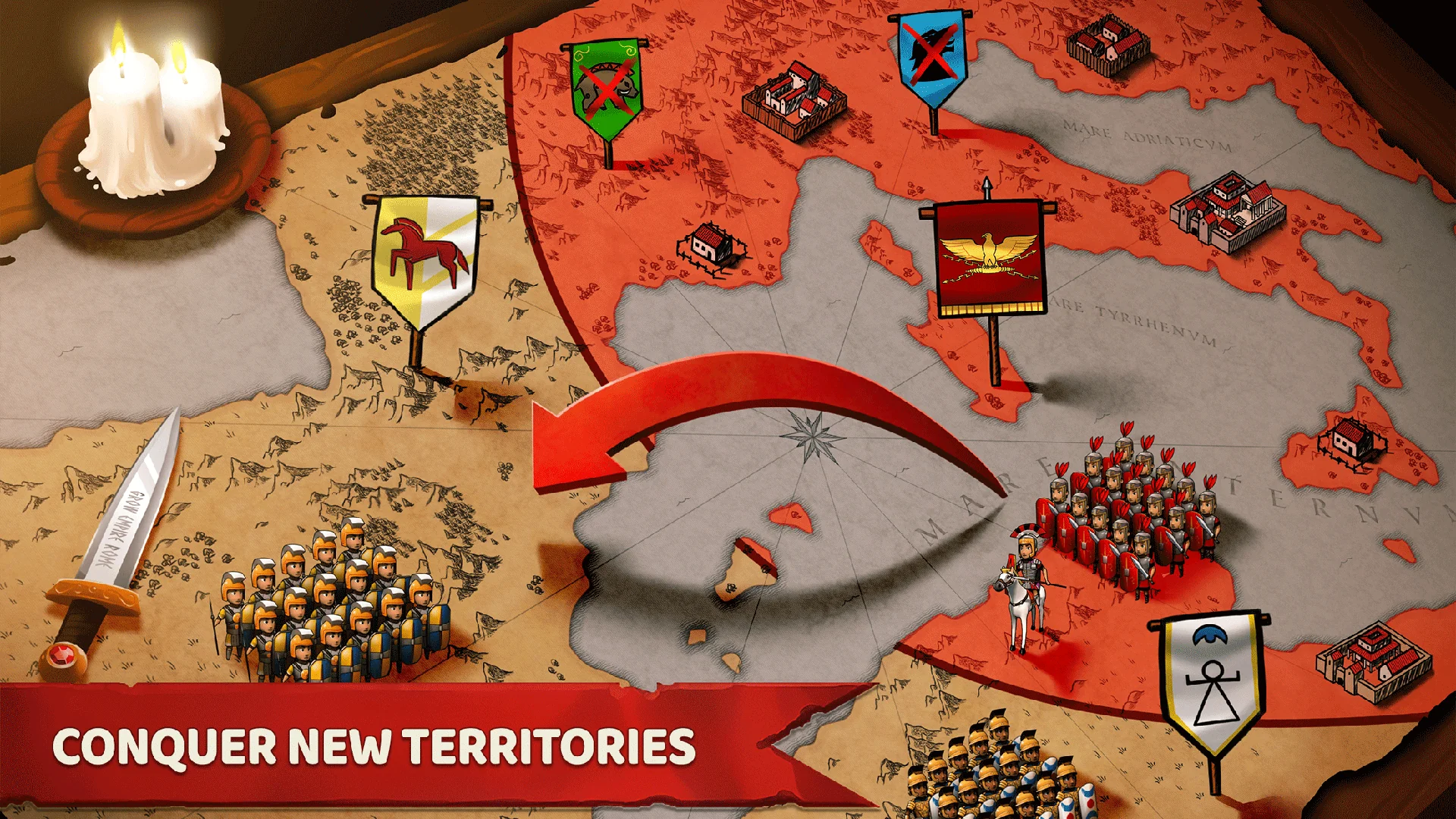 لقطة شاشة Grow Empire: Rome %د