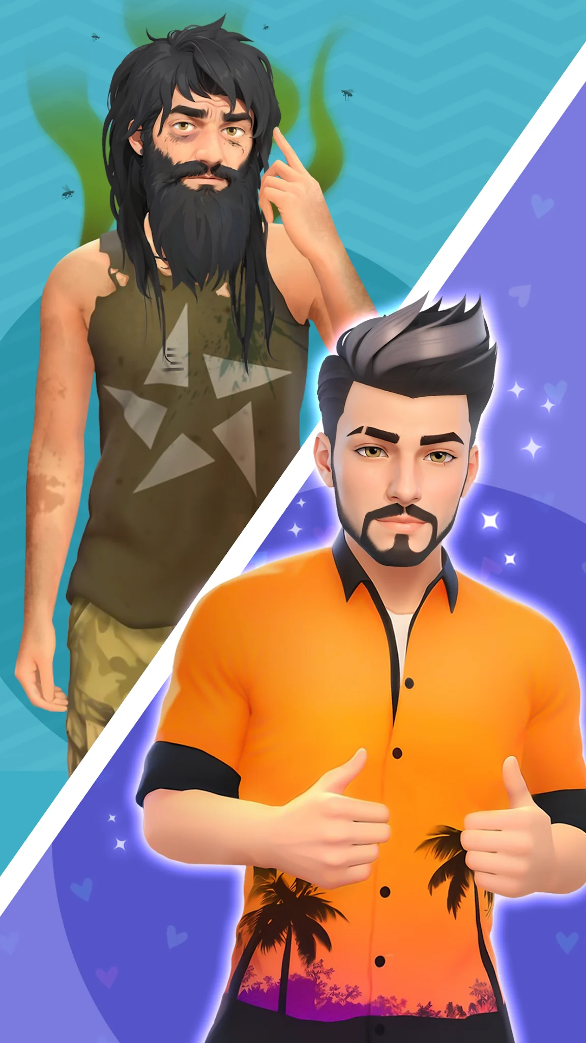 Captură de ecran Hair Tattoo: Barber Shop Game 1