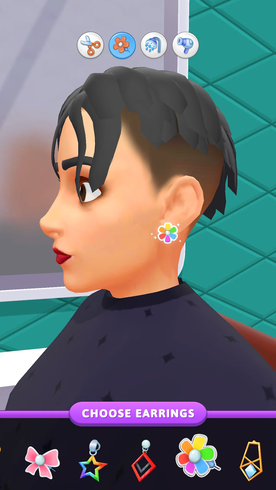 Captură de ecran Hair Tattoo: Barber Shop Game 5