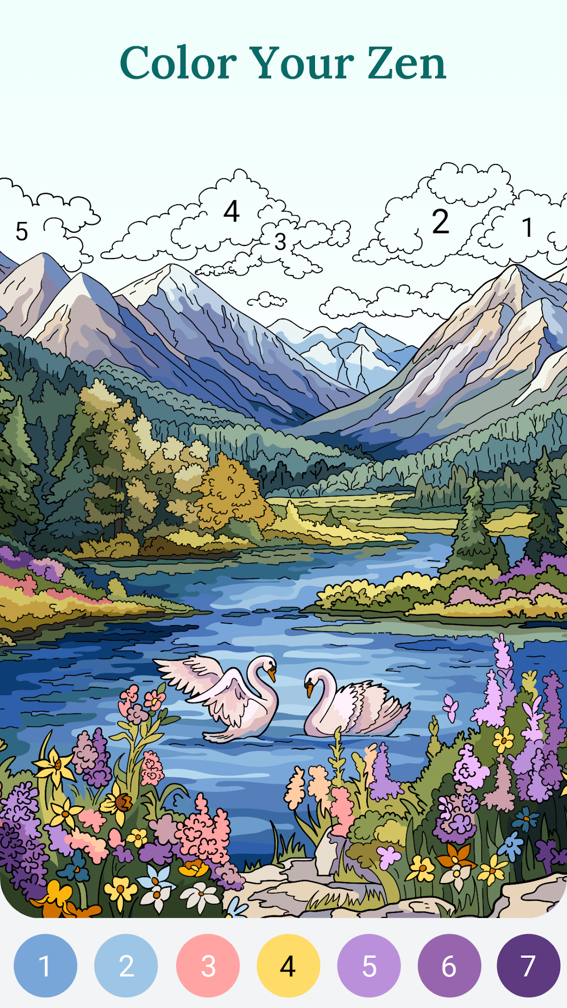 Snímek obrazovky Happy Color® – hra omalovánka 5