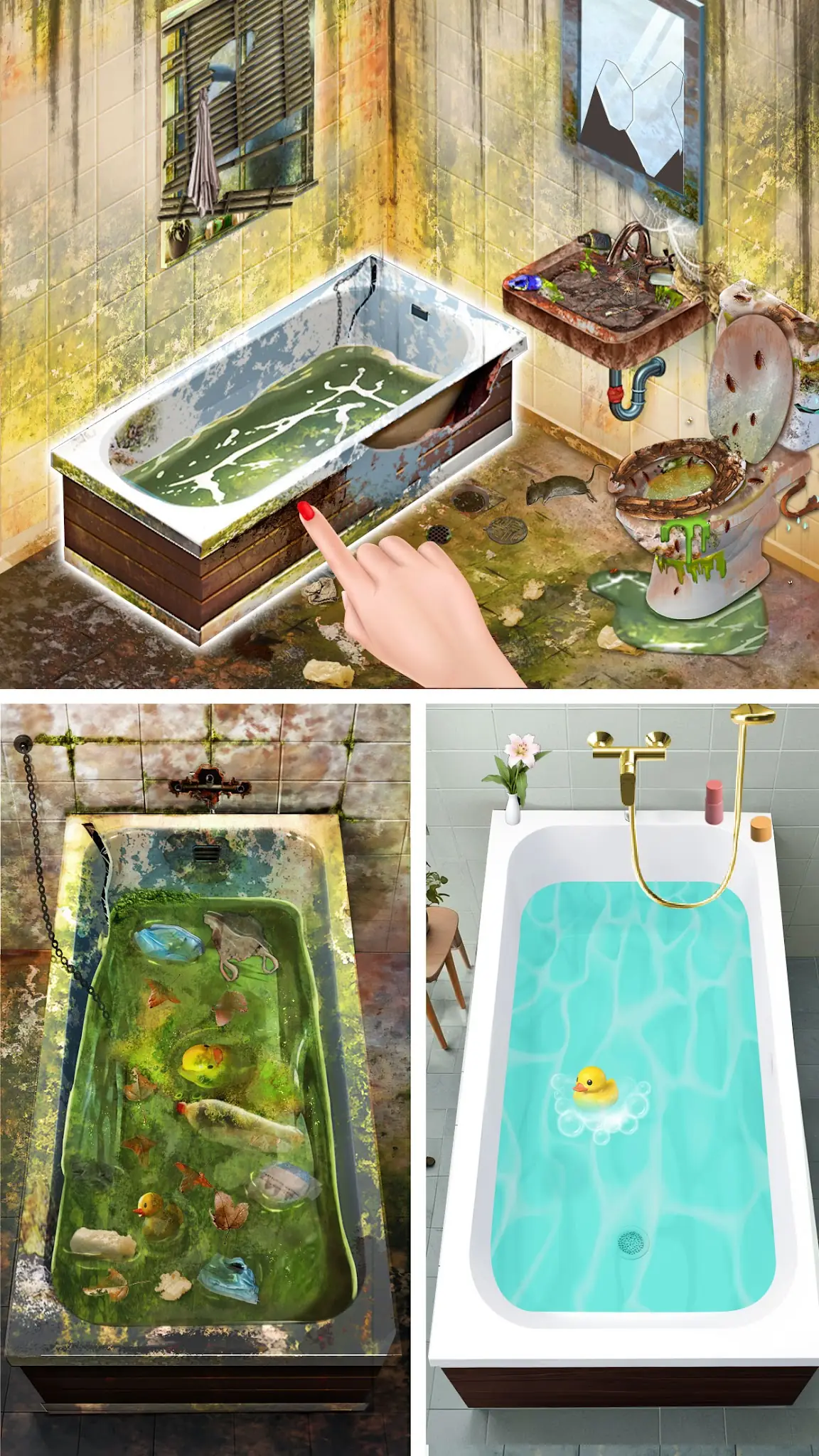 لقطة شاشة Home Makeover: ASMR Game %د