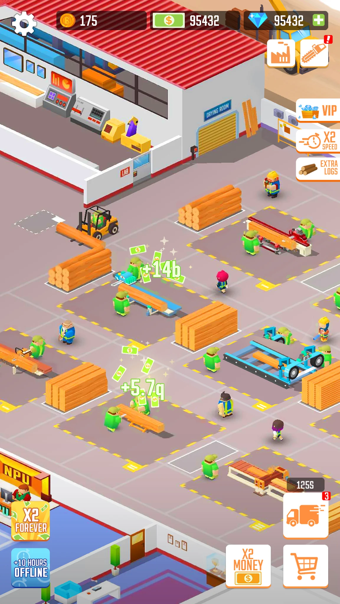 Tangkapan layar Idle Lumber: Business Empire 4