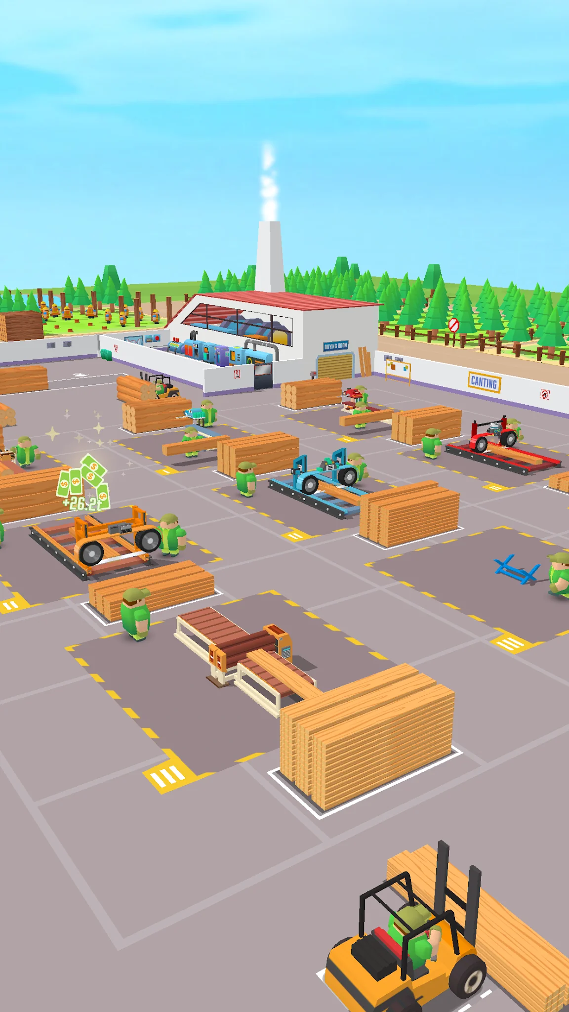 Tangkapan layar Idle Lumber: Business Empire 5
