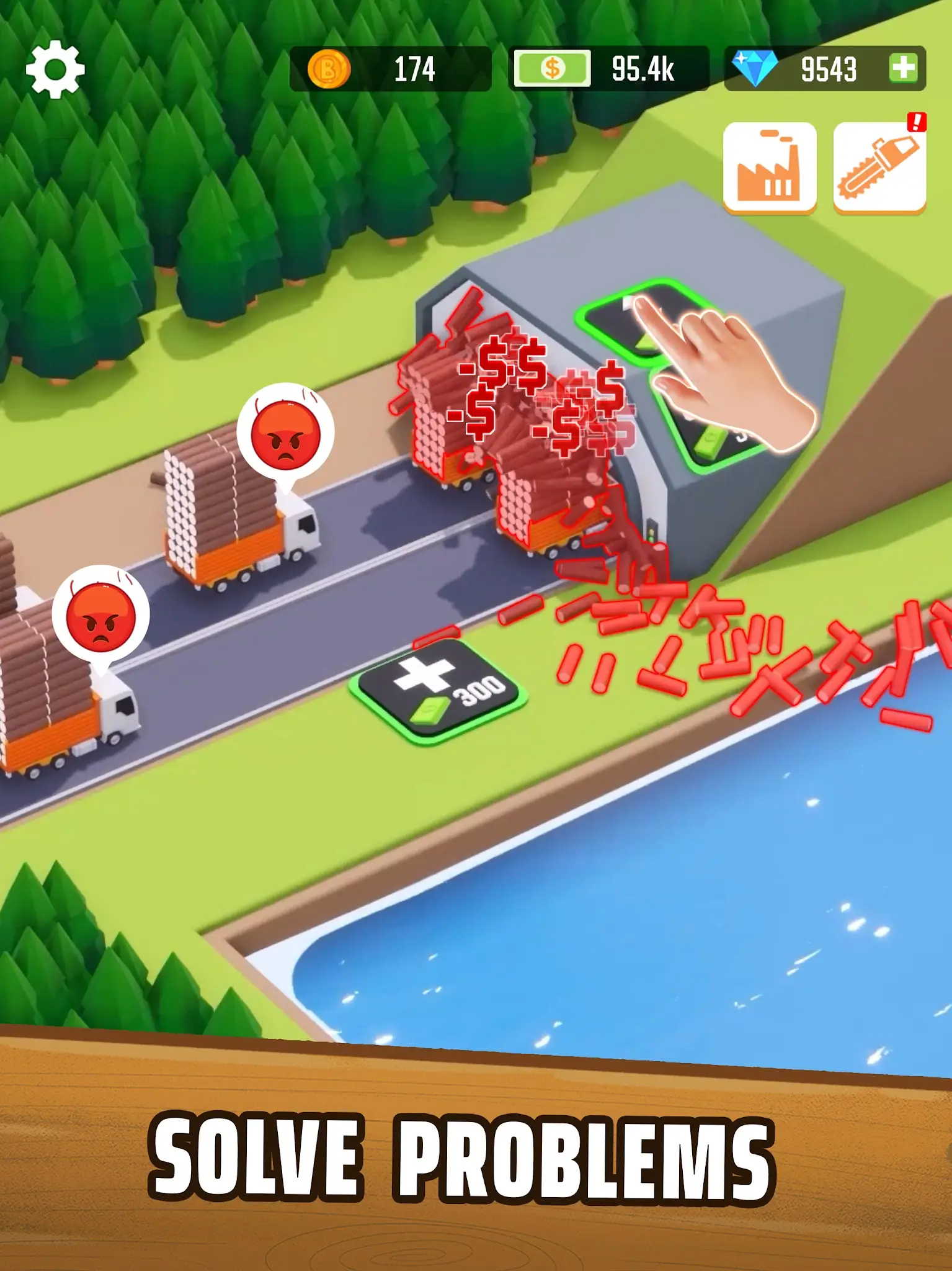 Tangkapan layar Idle Lumber: Business Empire 8