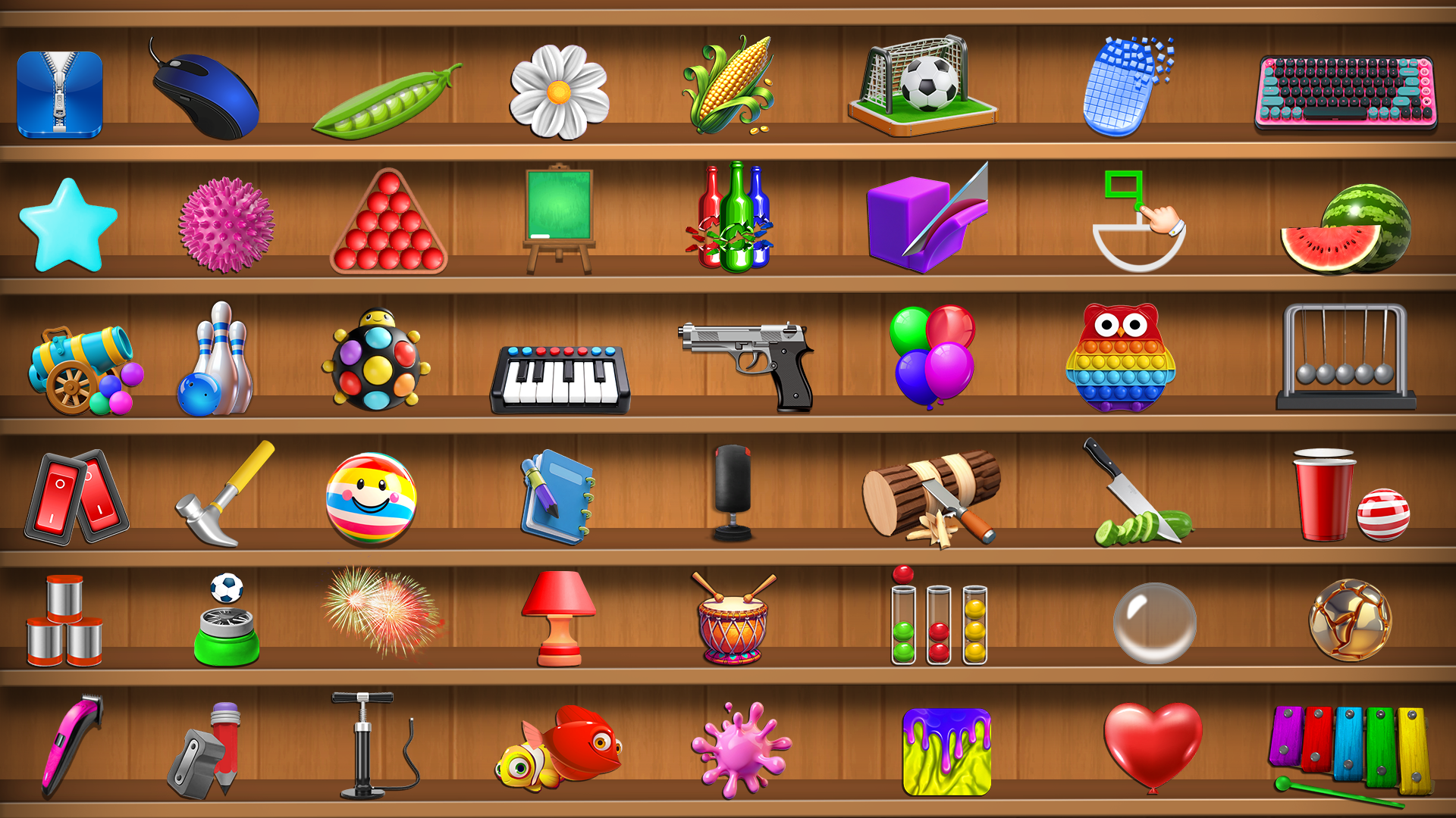 Screenshot Mini Fidget Toys & Pop it Game 1