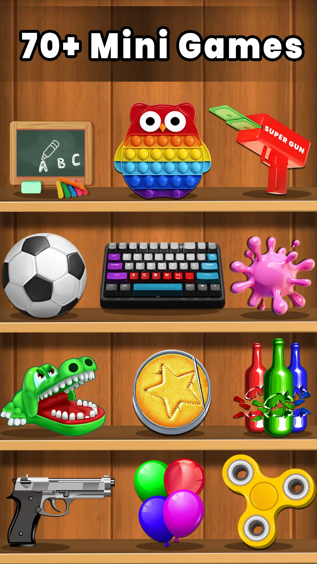 스크린샷 Mini Fidget Toys & Pop it Game 2