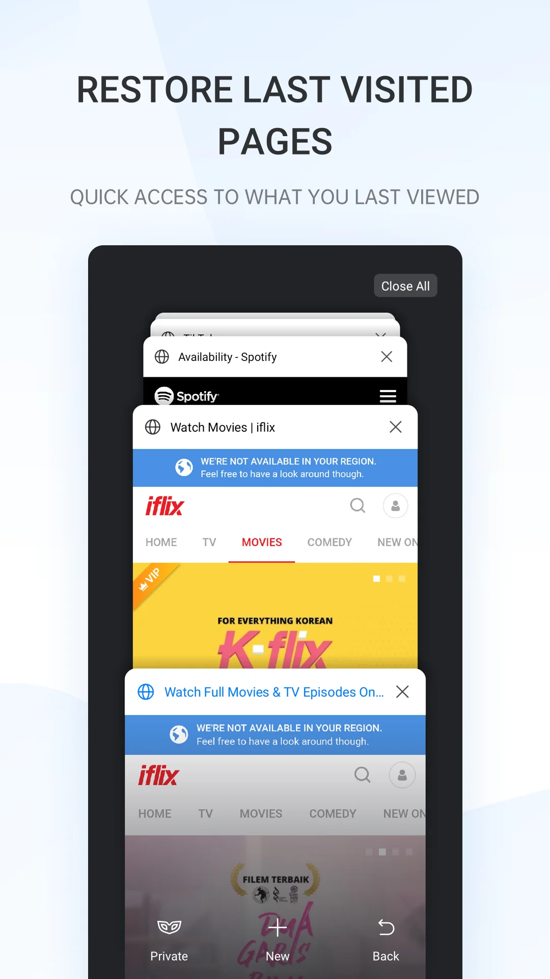 Internet Browser képernyőkép 2