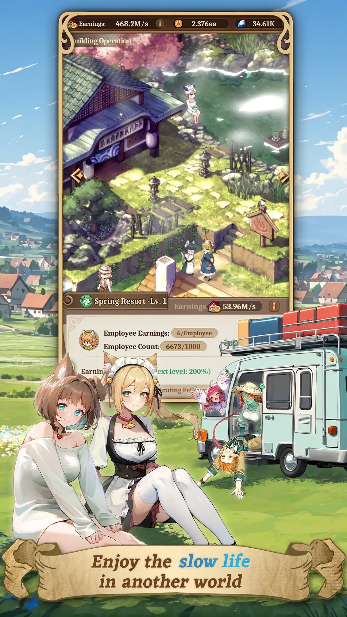 Capture d'écran Isekai:Slow Life 2