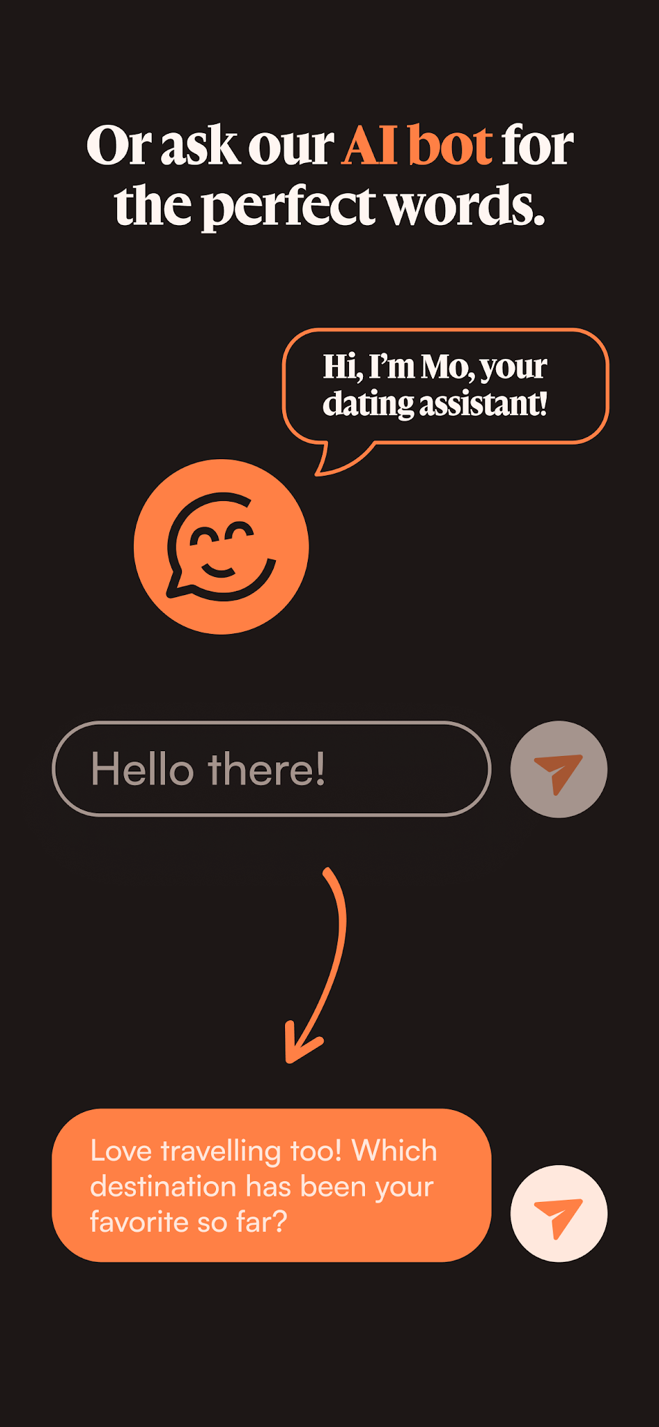 Zrzut ekranu JAUMO Dating: Czatuj i flirtuj 6